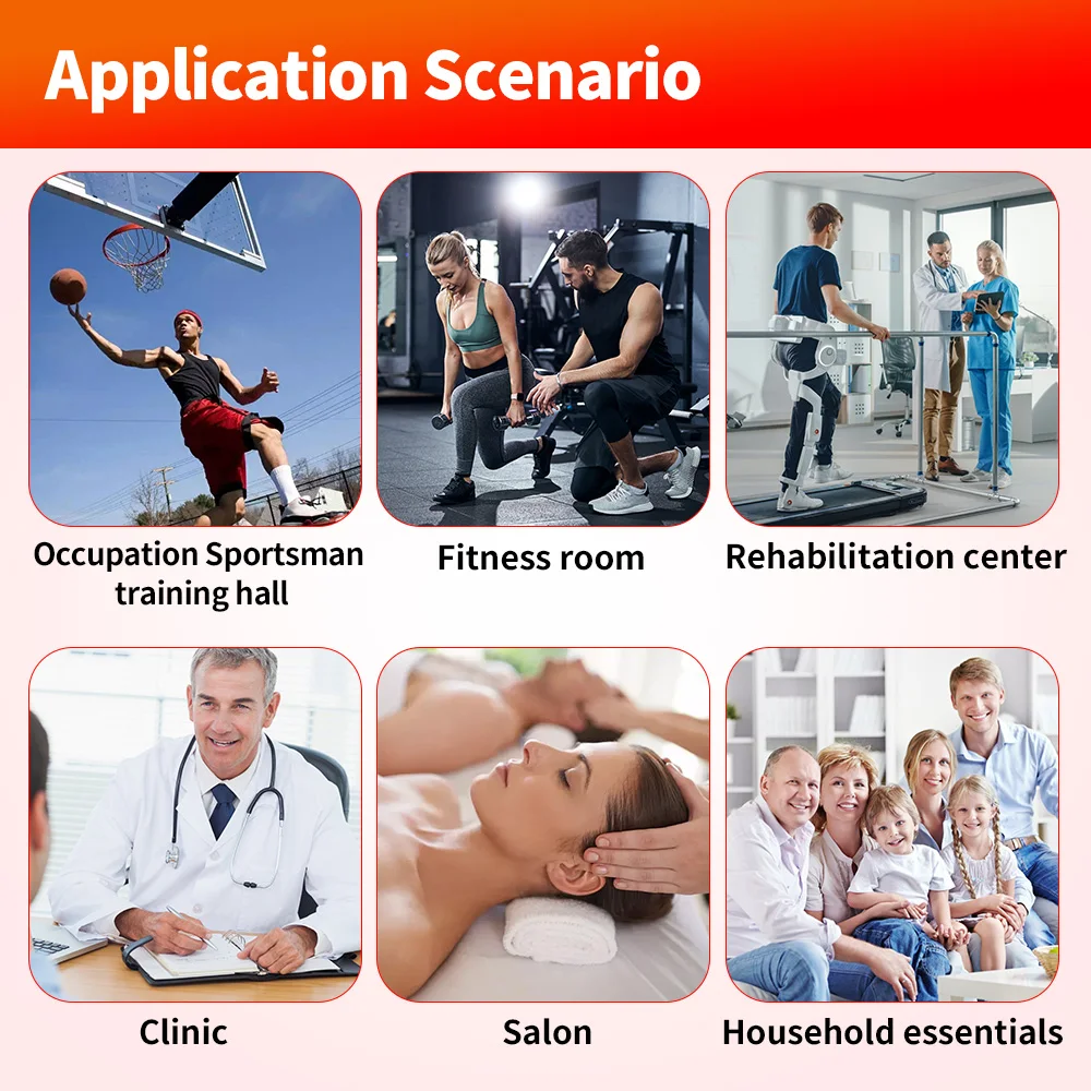 Red Light Therapy Belt LED Infrared Device for Muscle Relaxation Inflammation Alleviation Improved Blood Flow Knee Pain Relief