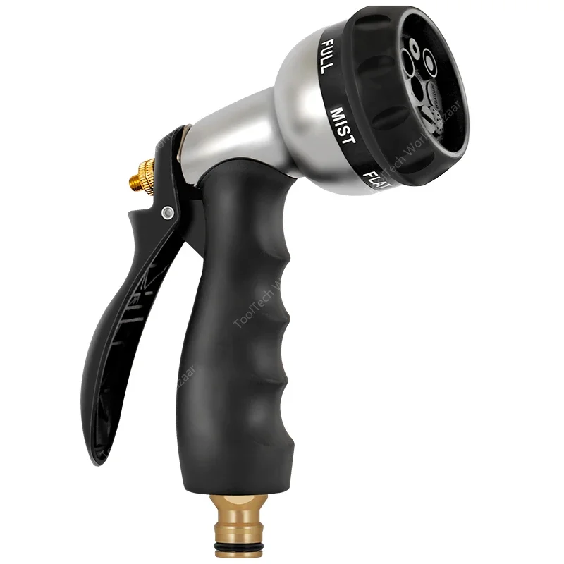 

Garden water gun household car wash flower watering artifact garden water pipe hose gardening shower watering nozzle spray set