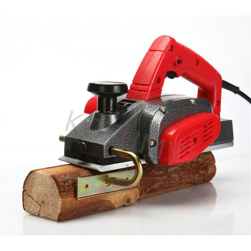AJS-82 Handheld Electric Planer High Efficiency Planing Equipment For Cabinet Making Timber Flattening Edge Chamfer Mass Woodwor
