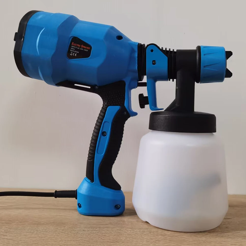 HVLP 850W pistolet de pulvérisation électrique Portable pulvérisateur de peinture au Latex industriel amélioration de l'habitat pistolet de pulvérisation électrique Rechargeable