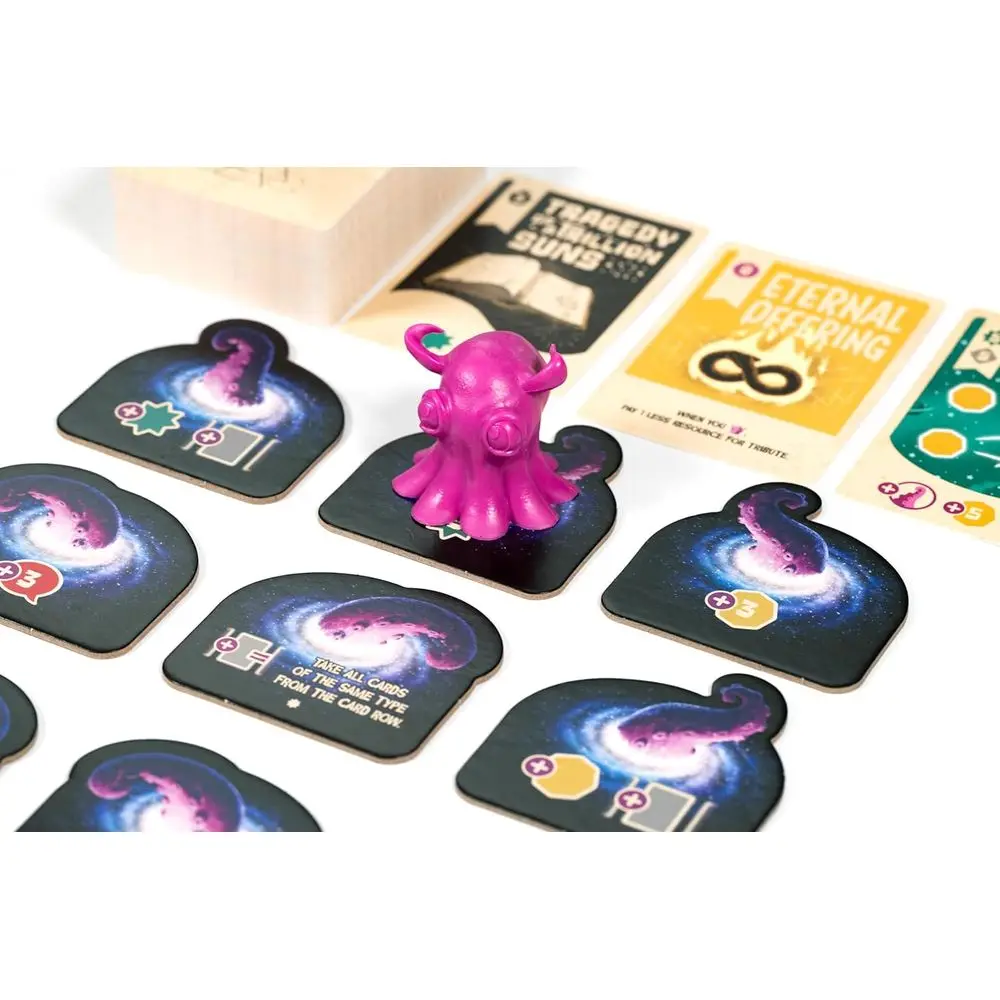 Cosmpus Board Game - Engine-Building, Tentacle-Gathering Strategy Game, un amily Game or Kids and Adults, Ages 14+, 1-4 Players,