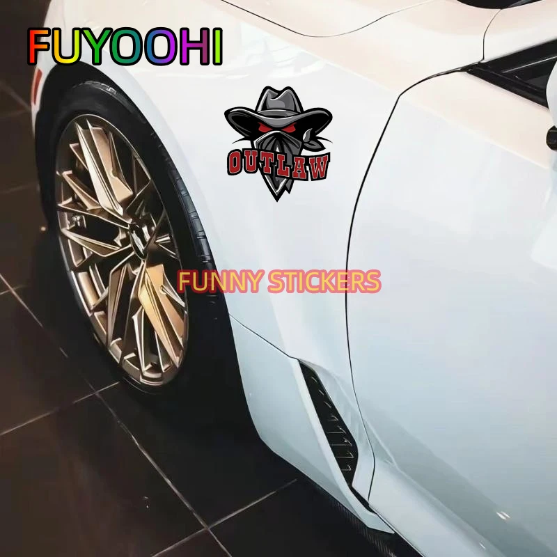 FUYOOHI Outlaw Western Cowboy Car Stickers : Add A Touch Of Wild West To Any Vehicle