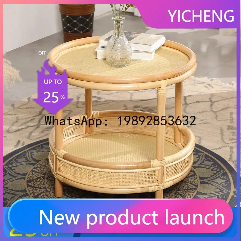Z2-28  Rattan Chair Nordic Style Indonesian Real Rattan Single Leisure Backrest Chair Small Apartment Home Balcony Lazy Chair