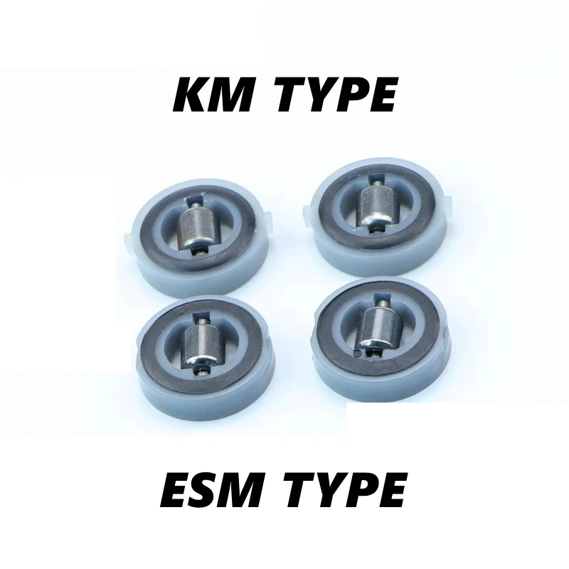 KM / EASTMAN Cutting Machine Parts Soleplate Roller ESM 532C2-3 and KM M-080