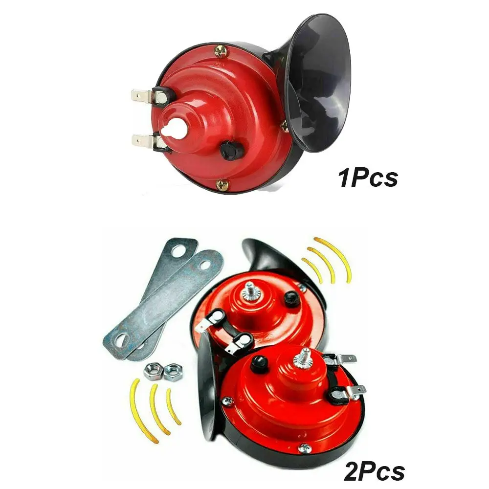 Auto Accessories Electric Snail Horn 12V Car Horn 300 DB Air Horn Trucks Car Styling