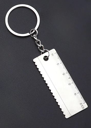 ruler Keychains For Men Car Bag KeyRing Outdoor Combination Tool Portable Mini Utility Pocket key chains