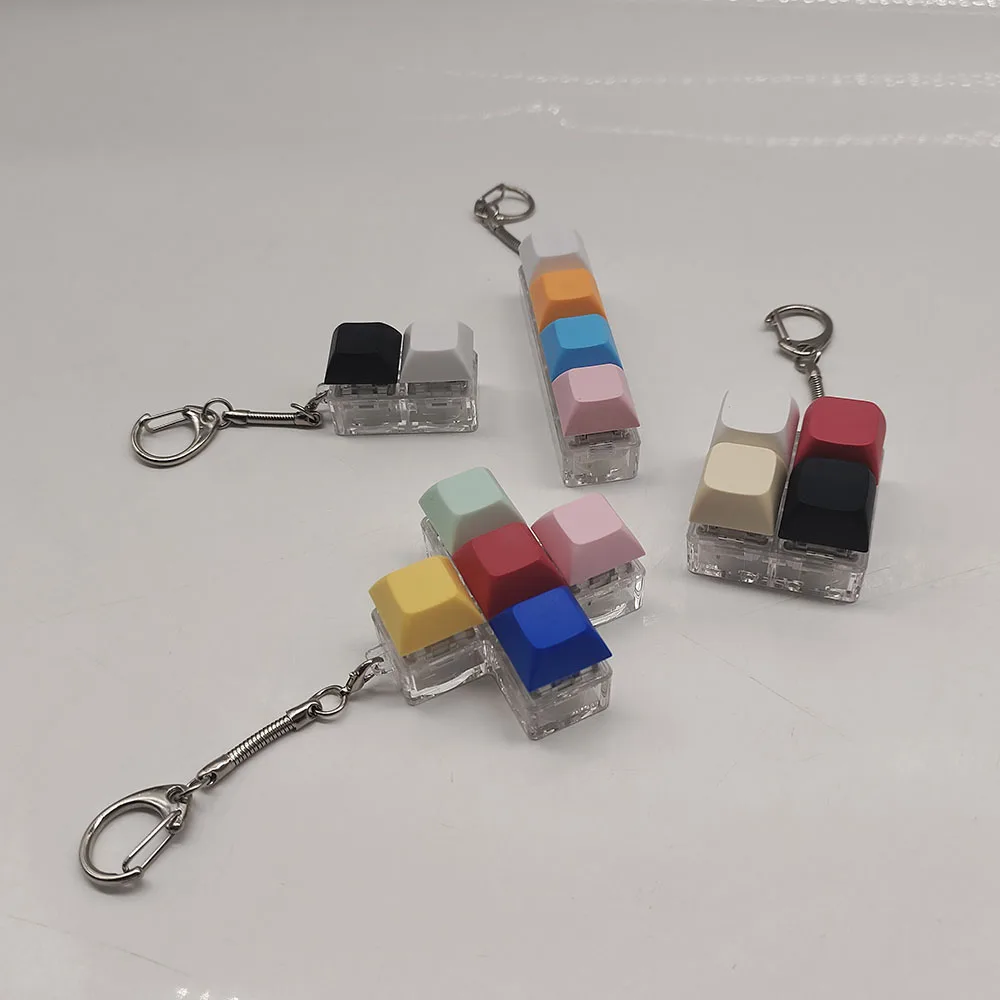 Decompress Fingertip Keychain Retro Toy Accessories