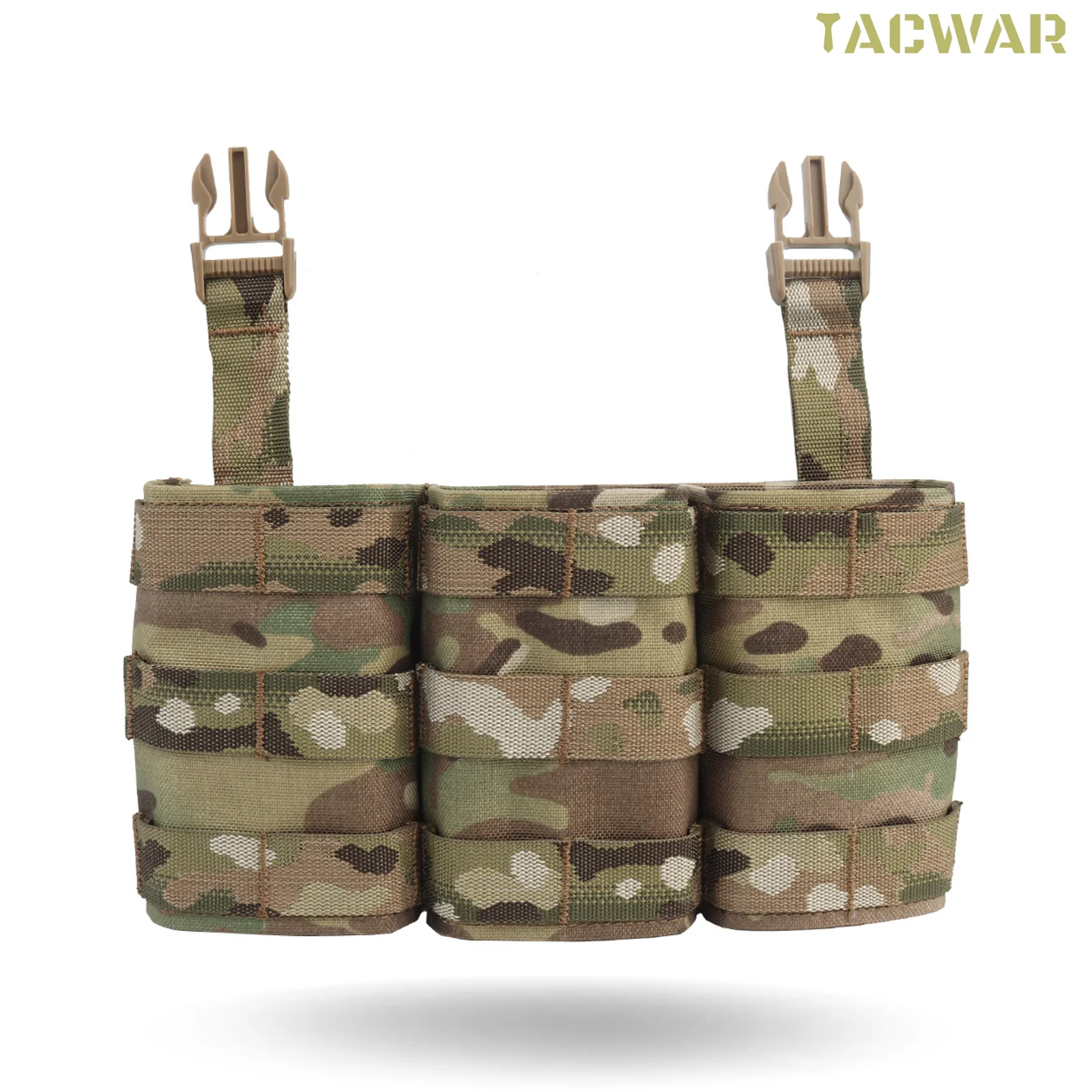 Image of Schnelle 5,56 Triple AR15 Magazintasche Weste Knopf Frontplatte Retention Einsatz MOLLE Clip für Weste FCPC V5 Weste