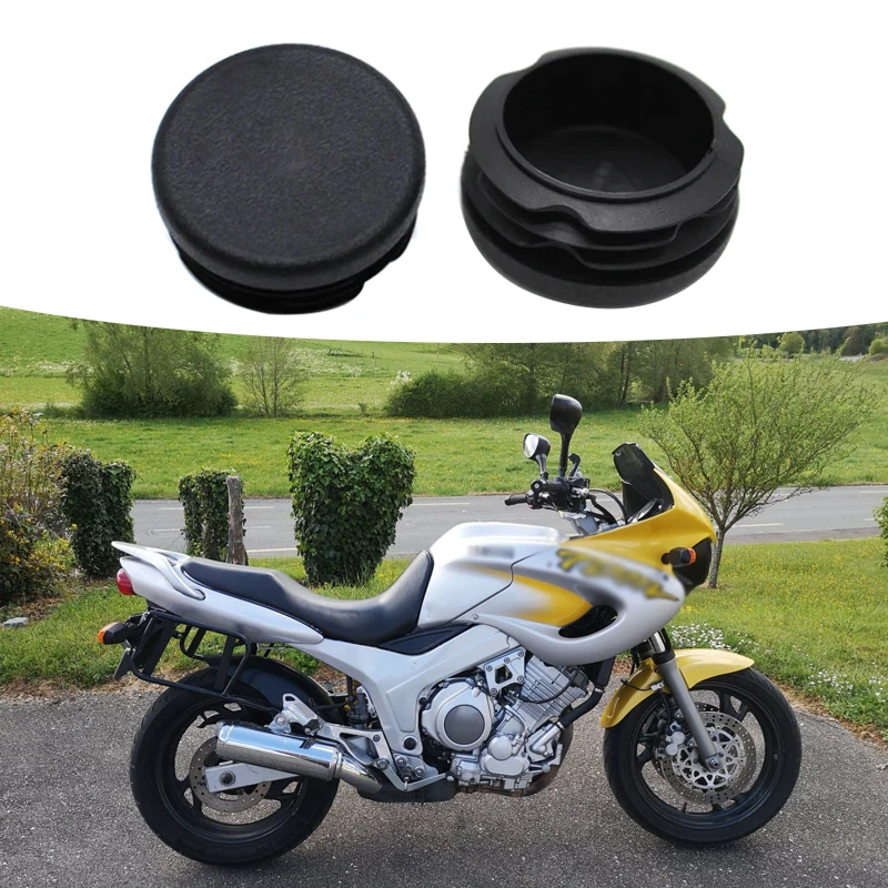 

2PCS Chassis Plugs For YAMAHA TDM850 TDM 850 2002-2018 2004 2005 2006 2007 2008 Motorcycle Frame Hole Cover Caps Plug Frame Cap