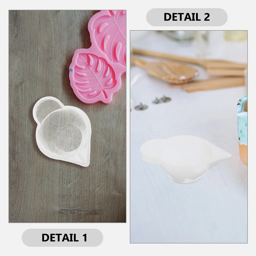 

20pcs Silicone Mixing Cups Resin Dispenser Molds Measuring Bowls for Epoxy DIY Crafts Jewelry Making Epoxy Resin Supplies