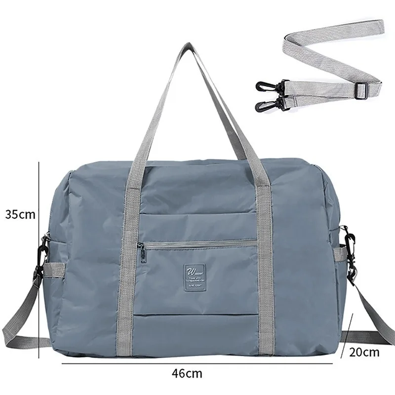 Reisetaschen Große Kapazität Faltbare Kleidungs-Organizer Wasserdichte Handtaschen Damen Herren Reise-Kleidungsaufbewahrung Organizer – Detail 12