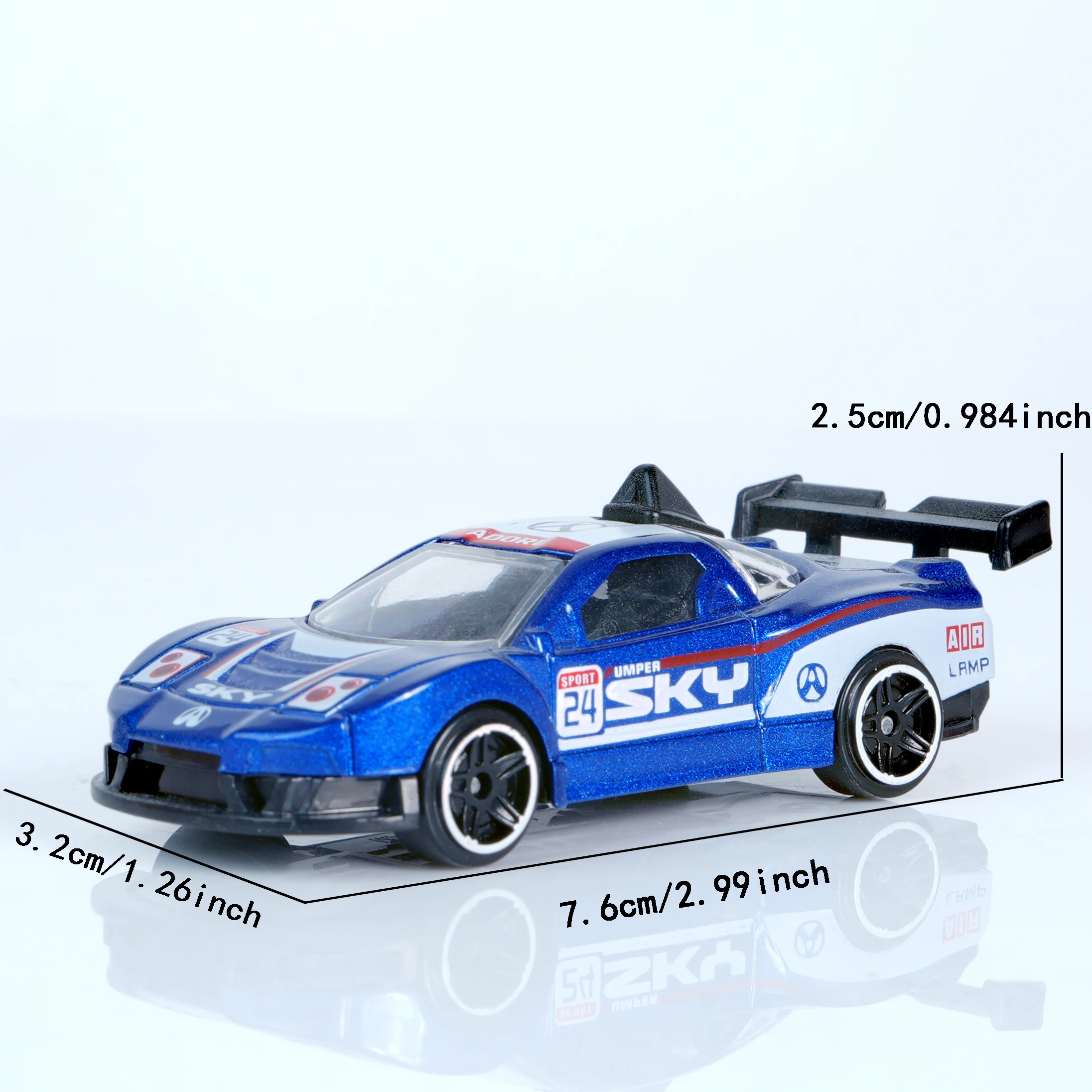 รถของเล่นโมเดลรถแข่งสปอร์ตอัลลอยด์คุณภาพสูง ขนาด 1:64 ของสะสมสำหรับเด็กผู้ชาย ของขวัญสำหรับผู้ที่ชื่นชอบรถยนต์ ของตกแต่ง ของประดับ ของขวัญวันหยุด วันคริสต์มาส วันเกิด