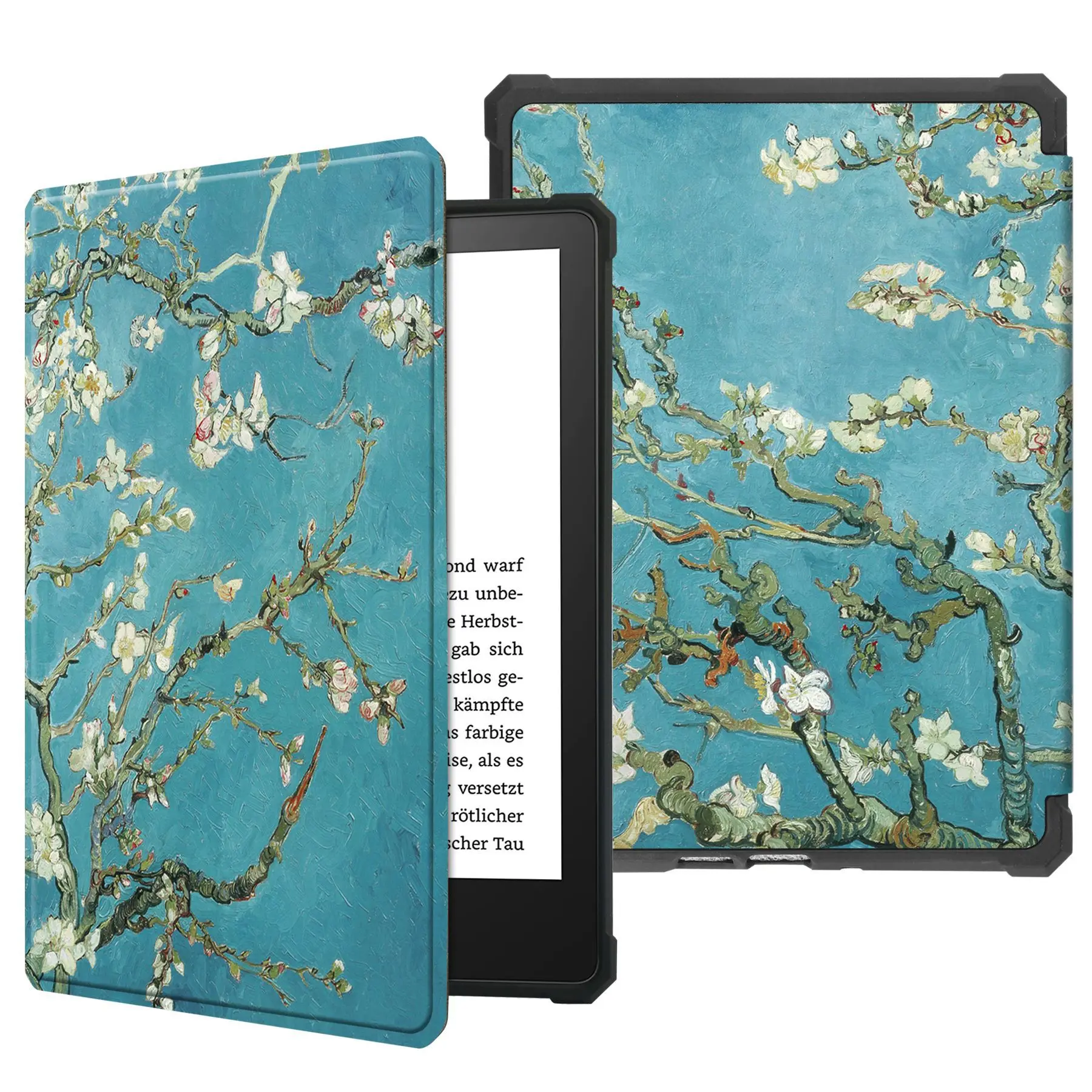 Flip-Hülle für Kindle 11. Generation 2021 6,8 Zoll mit Auto-Wake-Sleep-Funktion und bedruckten Mustern – Detail 3