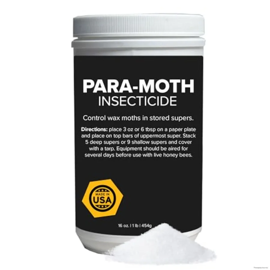 

para-Moth, Bee Super Wax Moth Treatment, Protection for Your Bee Equipment, Preserve Hive Quality, Maximize Seasonal Productivi