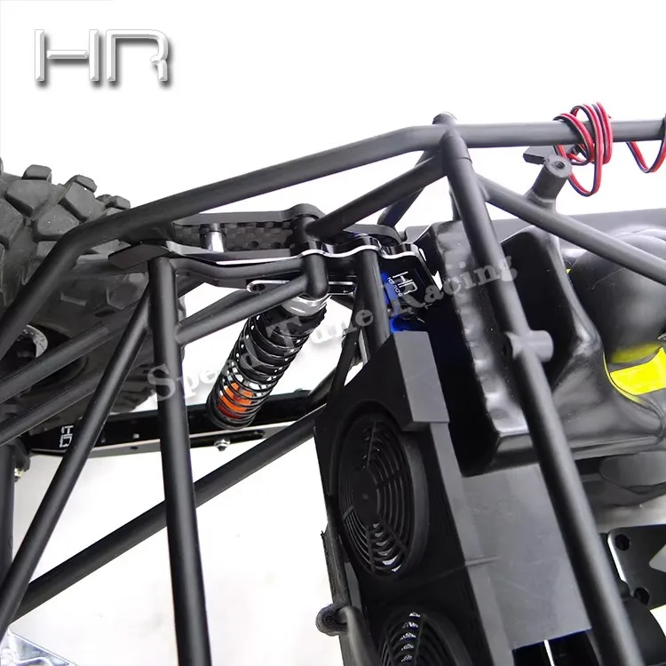Gorący towar: Górne mocowanie amortyzatora tylnego z aluminium CNC do Losi 1:10 Rock Rey Baja Rey 4WD