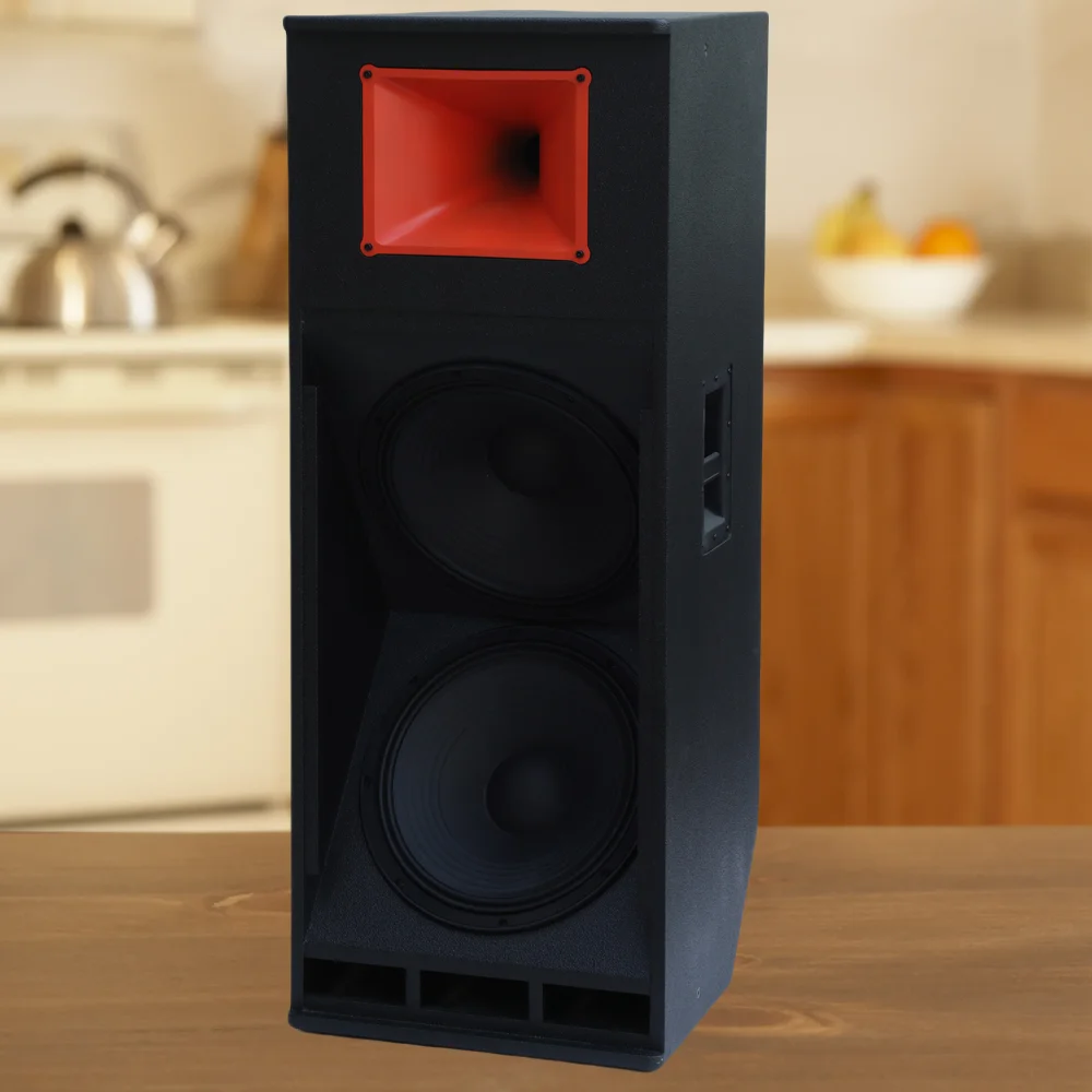 

Premium Dual 15 Inch Point Source Speaker Audio Stage Full Range Speaker 3-Way Passive Speakers For Indoor/Outdoor Concerts