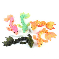 3D Printed Da Wei Hai Dragon Ornament Desktop Ornament 3d Printed Animals Home Office Craft Printed Figures Christmas Gifts