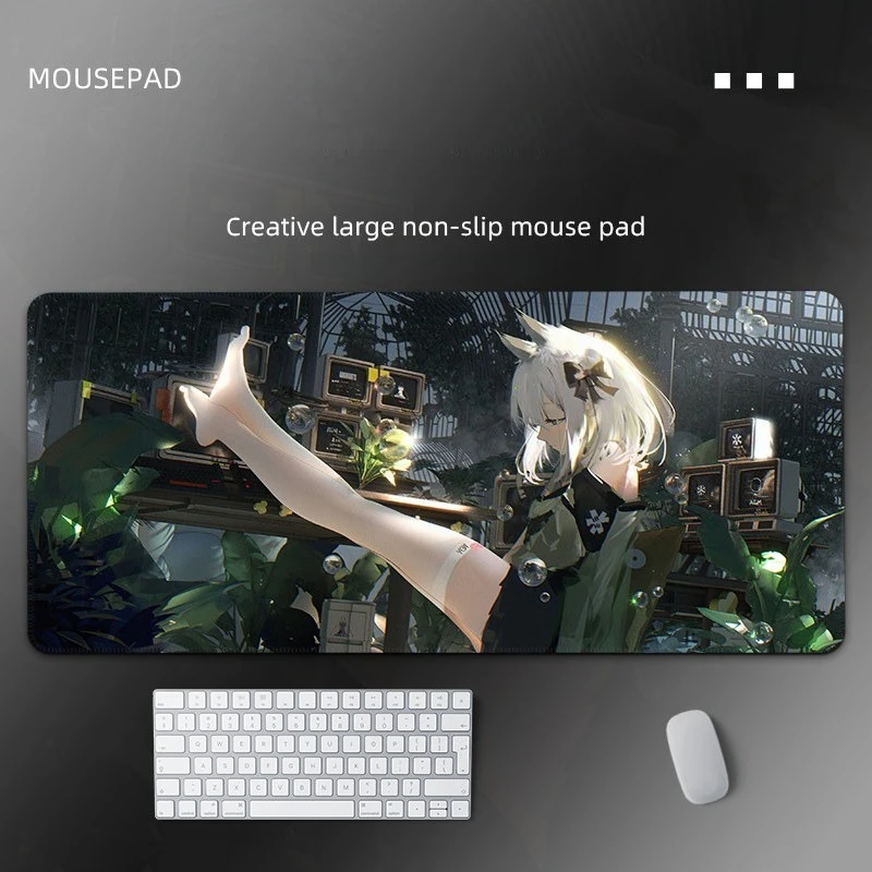 

Большой коврик для мыши с анимацией для FPS-игр, коврик для компьютерного стола для киберспорта, специальный коврик для клавиатуры для офиса