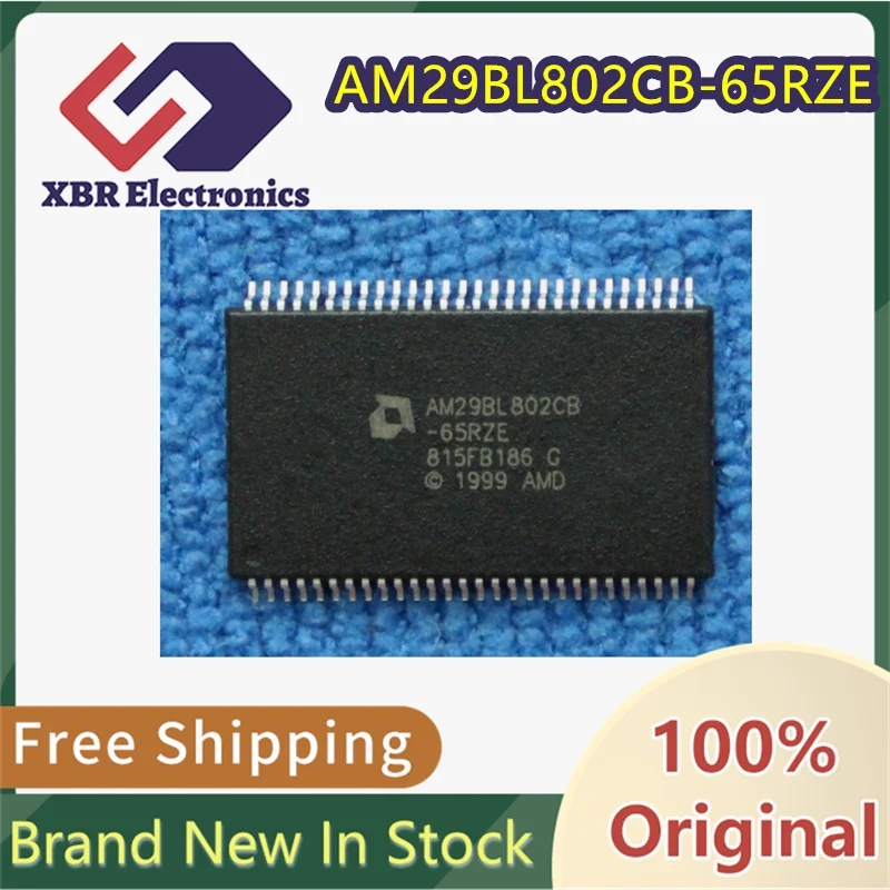 (3/30 Pieces) AM29BL802CB-65RZE AM29BL802CB SSOP-56 Chip Flash Memory Chip Brand New Genuine Product In Stock
