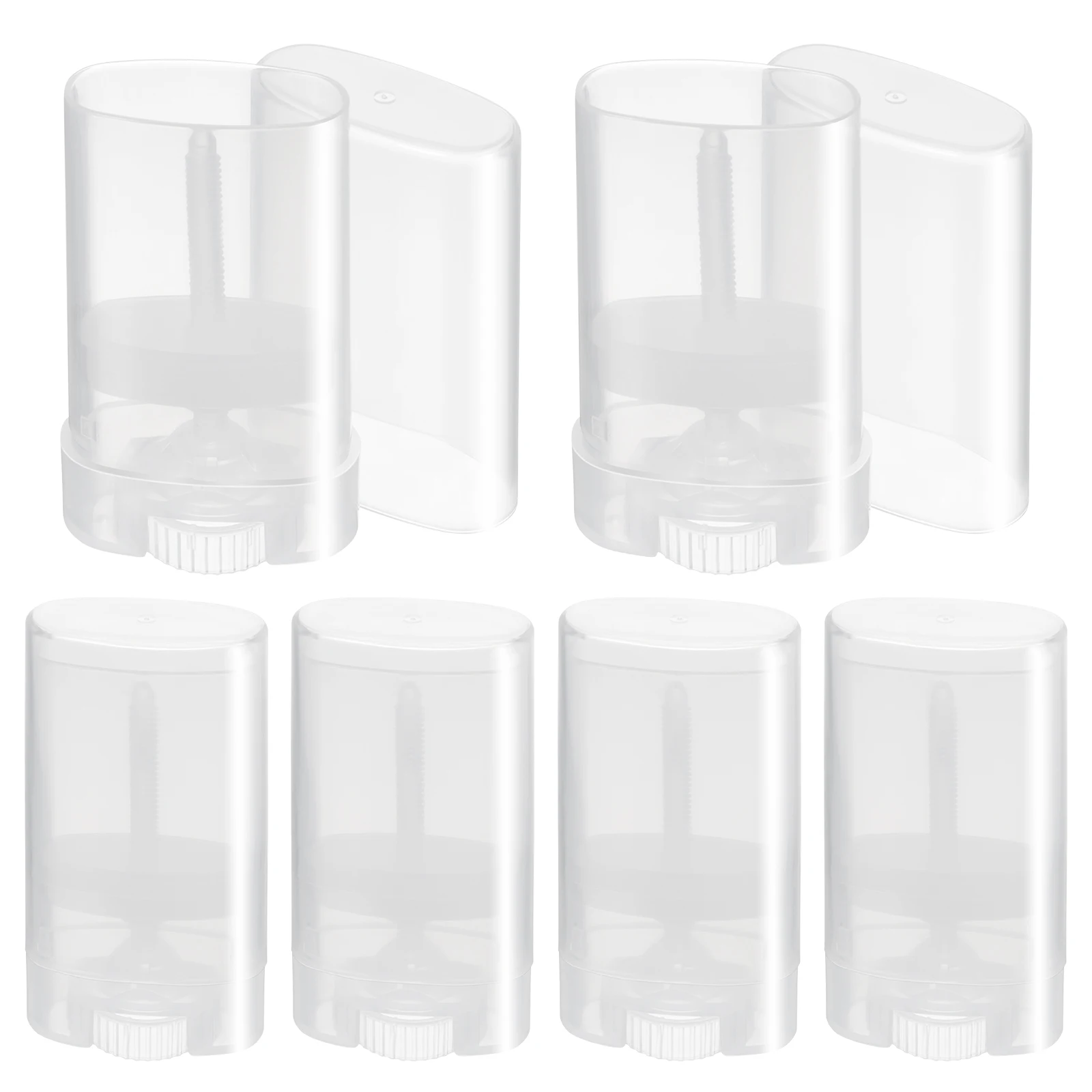10Pcs Durable Deodorant Container Tubes Leakproof Portable Storage Bottles Refillable Sub Package Holders