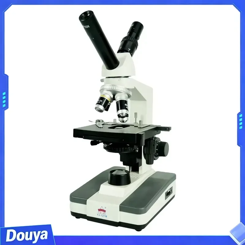 YUJIE YJ-121S Professional Laboratory Biological Optical Dual 1000X Microscopes for Students