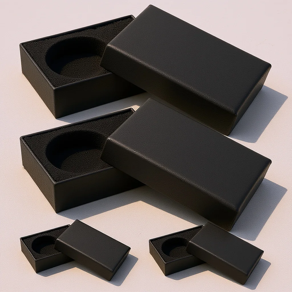 

4pcs Pocket Watch Storage Box 47mm Watches Mens Case Vintage Taschenuhr Removable Cushion Display Jewels Business Durability