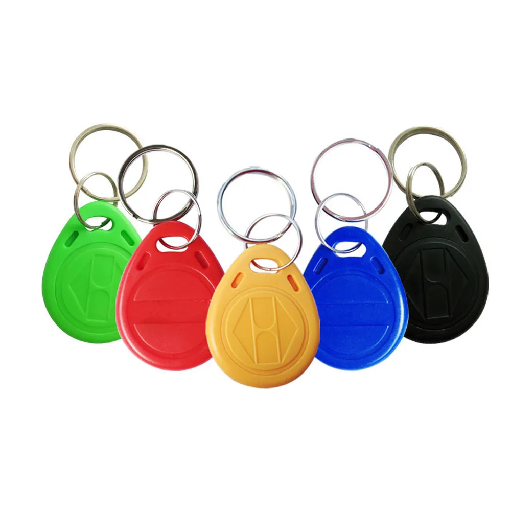 10pcs 13.56 Mhz Block 0 Sector Rewritable RFID M1 S50 1K UID Changeable Card Tag Keychain Keyfob ISO14443A