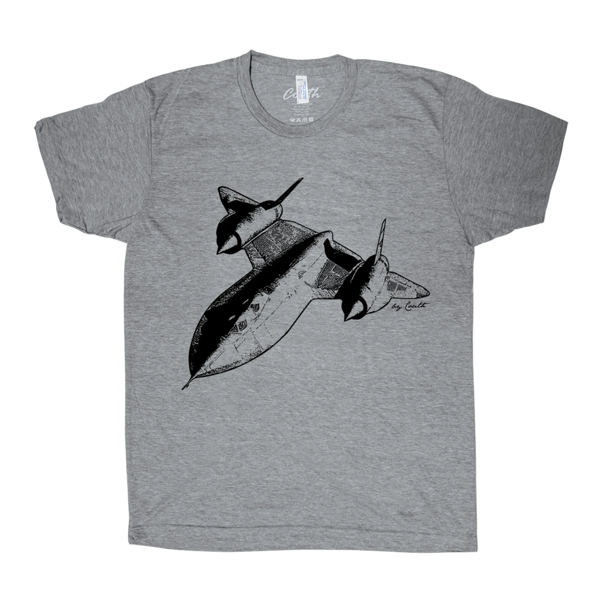 Mens Tshirt SR-71 Tshirt Blackbird T-shirt Military Tshirt  Airplane T-shirt Unisex T-shirt Graphic Tee Black T-shirt Soft Tee - view 2