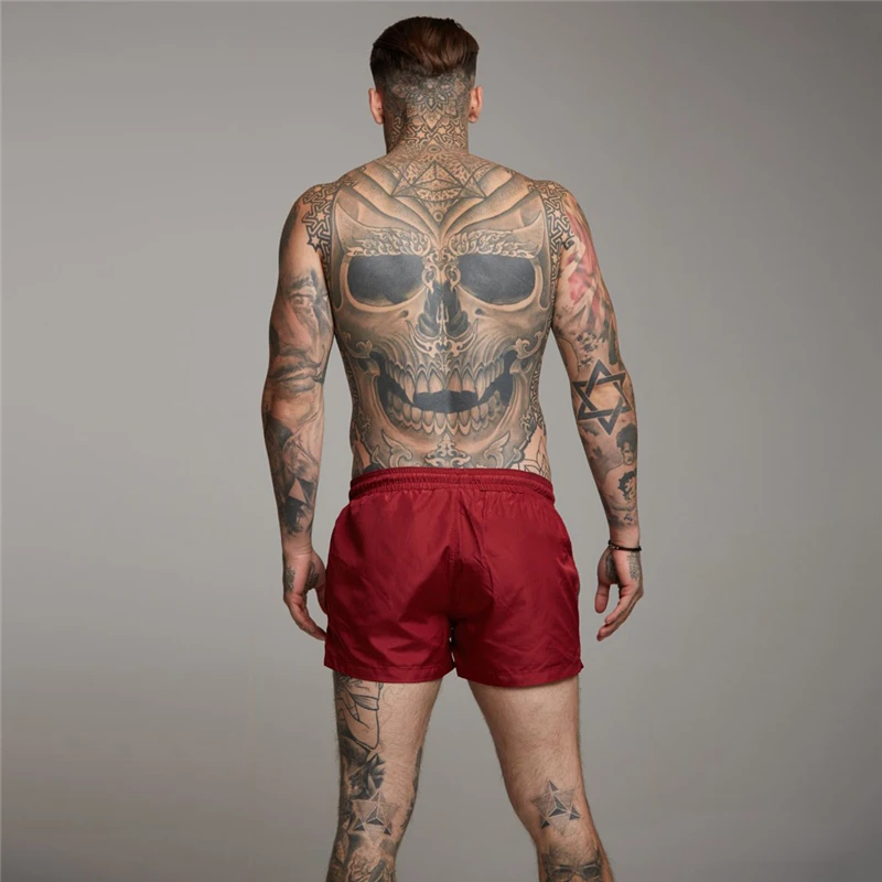 Summer Breathable Cool Quick Dry Thin Short Pants Outdoor Basketball Training Beach Shorts Men's Fashion Zip Pocket Gyms Shorts