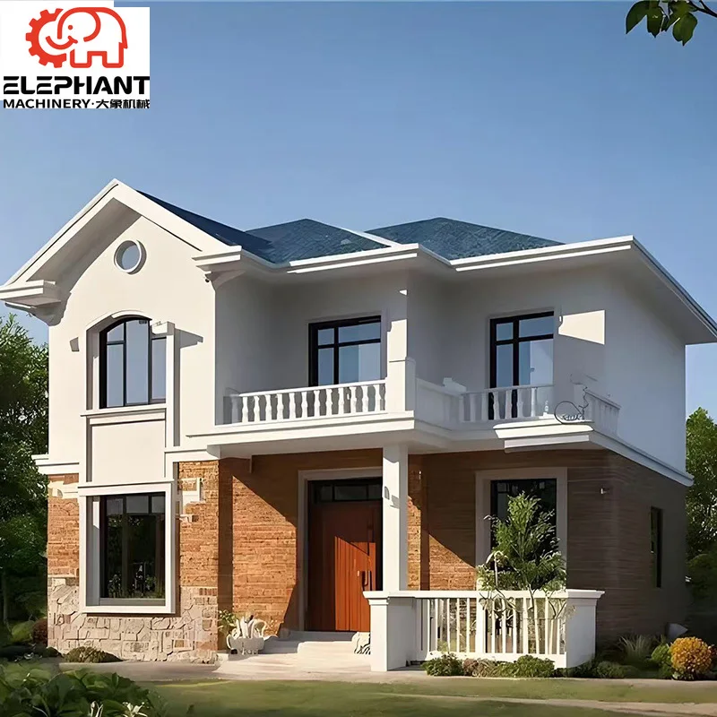 Real estate steel structure prefabricated modular building modern villa luxury cheap micro prefabricated living container house