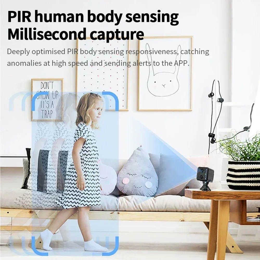 PEGATAH 5MP WIFI 4G Mini Telecamera IP di Sicurezza Senza Fili Notte Smart Home Baby Monitor Visione CCTV Telecamera di Sorveglianza Telecamera di Sicurezza