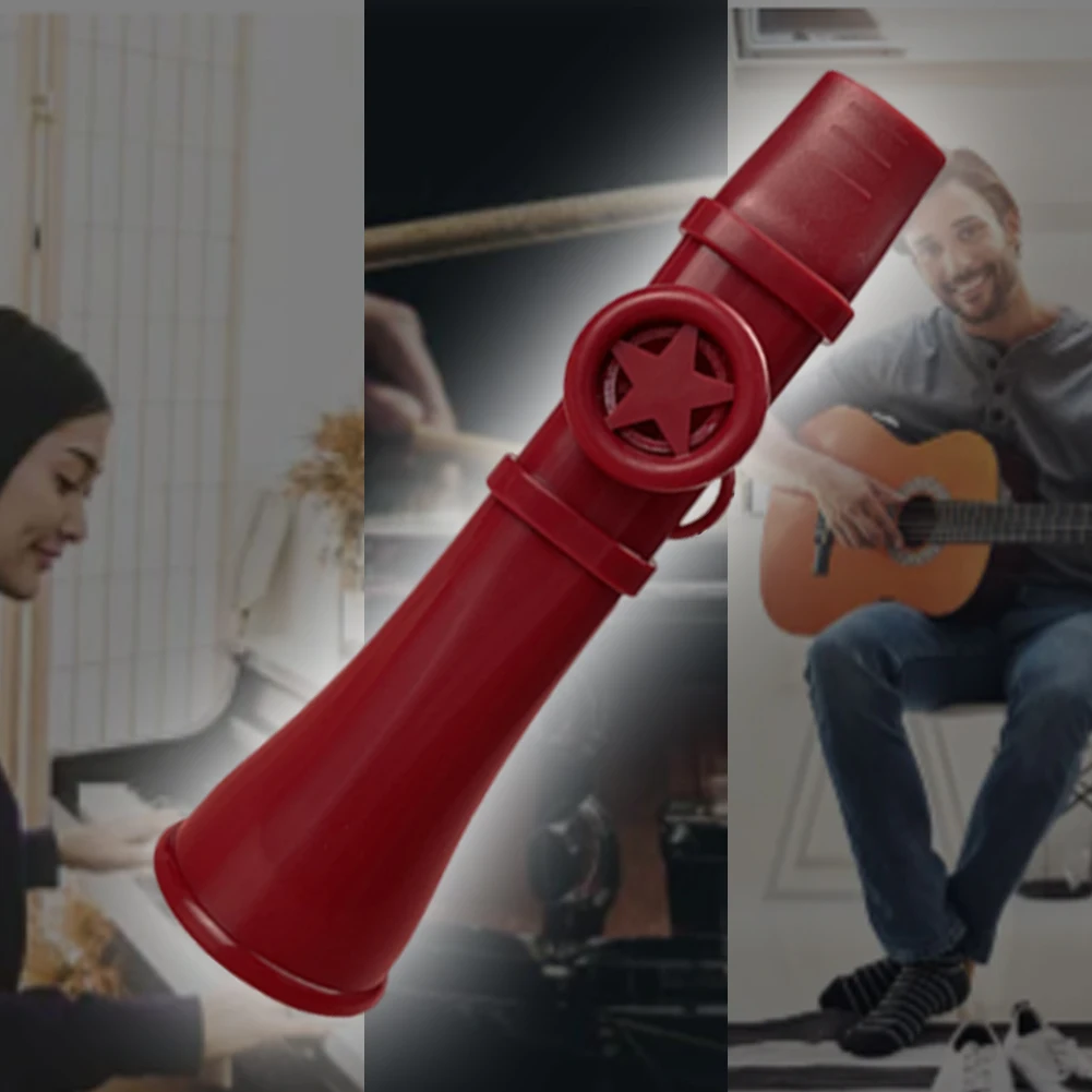 Professional Mouth Flute with Lanyard Small Kazoo Portable Musical Flute for Adults Beginner Music Lovers