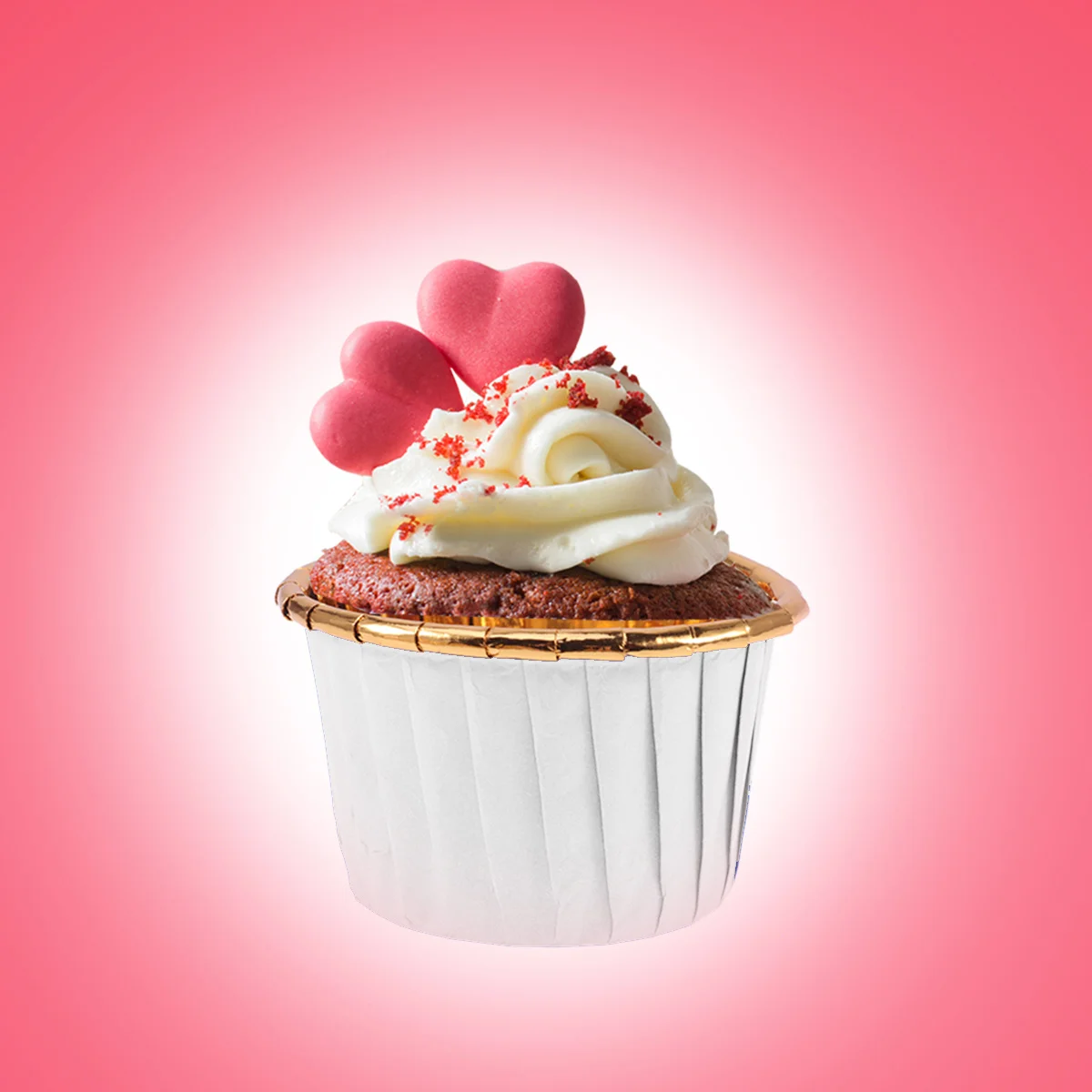 

100pcs Disposable Cake Cups Curled Edge Heat Resistant Baking Muffin Liners Birthday Wedding Party Tin Foil Dessert Bowls Ice