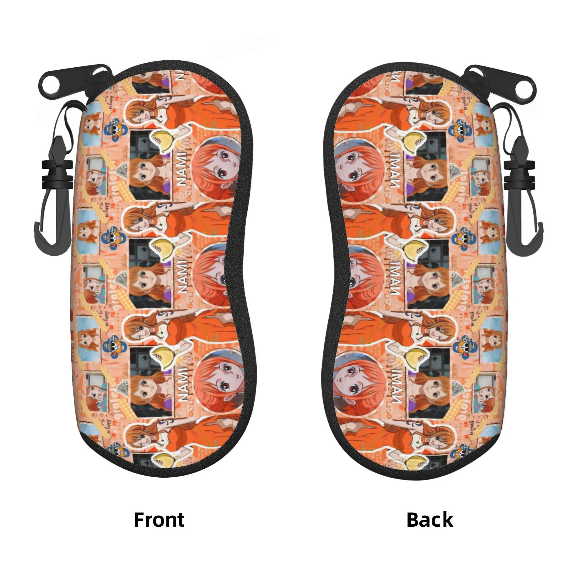 Benutzerdefiniertes Nami Japan Comic Shell Brillenetui für Damen und Herren, niedliches, cleveres Brillenetui, Sonnenbrillen-Box, Tasche