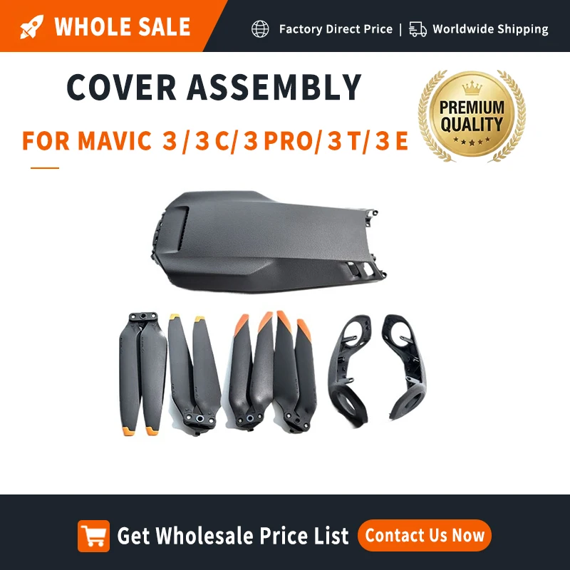 Wholesale Upper Shell Cover for DJI Mavic 3/3C/3Pro Drone, Gimbal Front Housing - In Stock Repair Parts, Ask for Bulk Discount