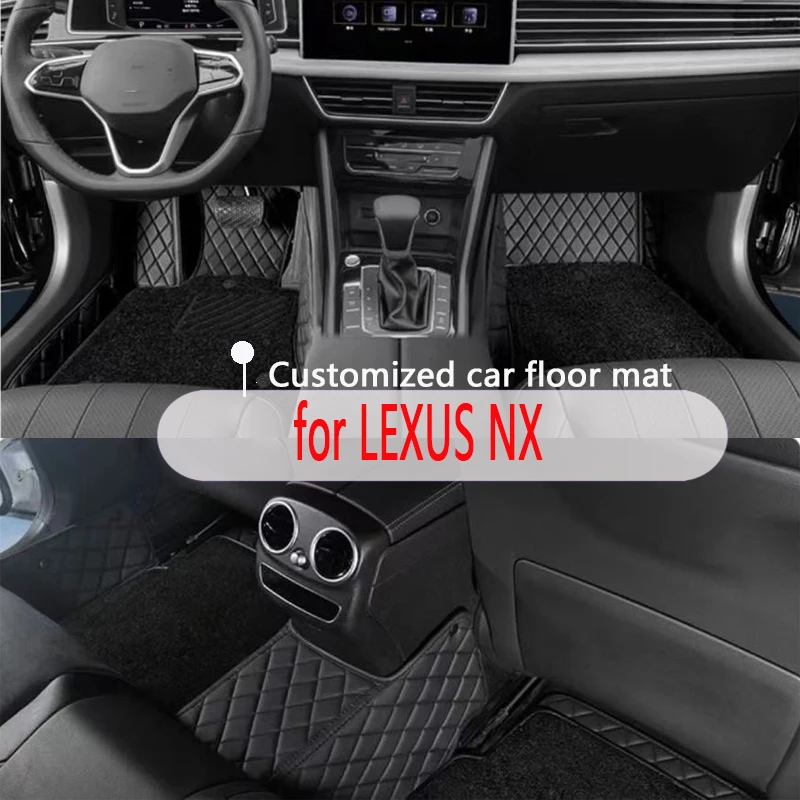 Custom Car floor mats for LEXUS NX series 200 300h 300 200t  2015 2016 2017 2018 2019 2020 2021