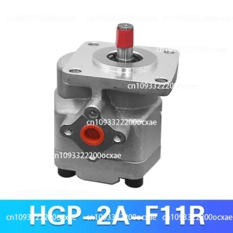 High-pressure gear oil pumps: HGP-1A-F4R, HGP-2A-F8R, HGP-3A-F19R, cast aluminum