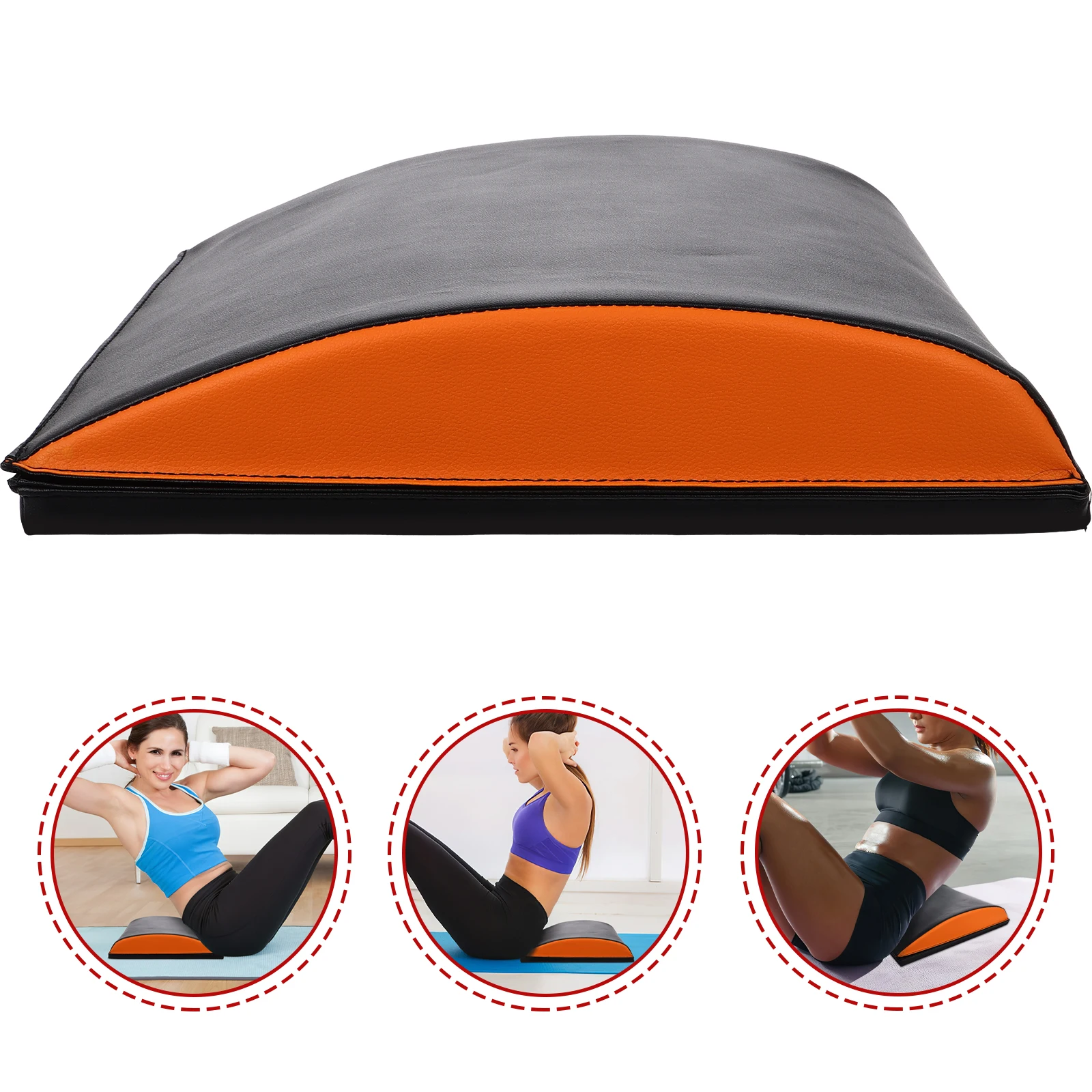 

Sits Up Support Abdominal Training Full Range Core Workout Lower Abs Fitness Accessories High Density Foam Abdominal Exercise