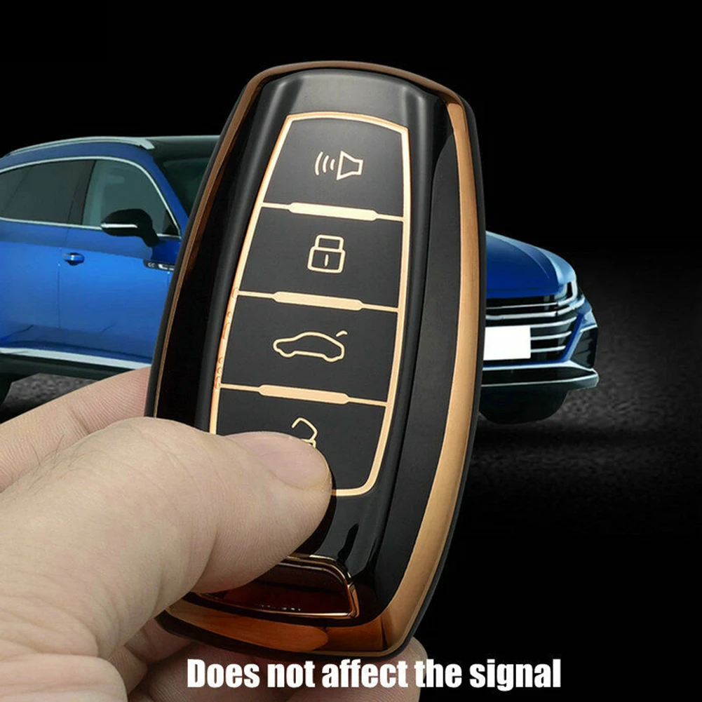 Car Remote Key Cover Shell in Soft For TPU Compatible with For Great Wall For Haval Hover H1 H4 H6 7 H9 Fobs for Everyday Carry