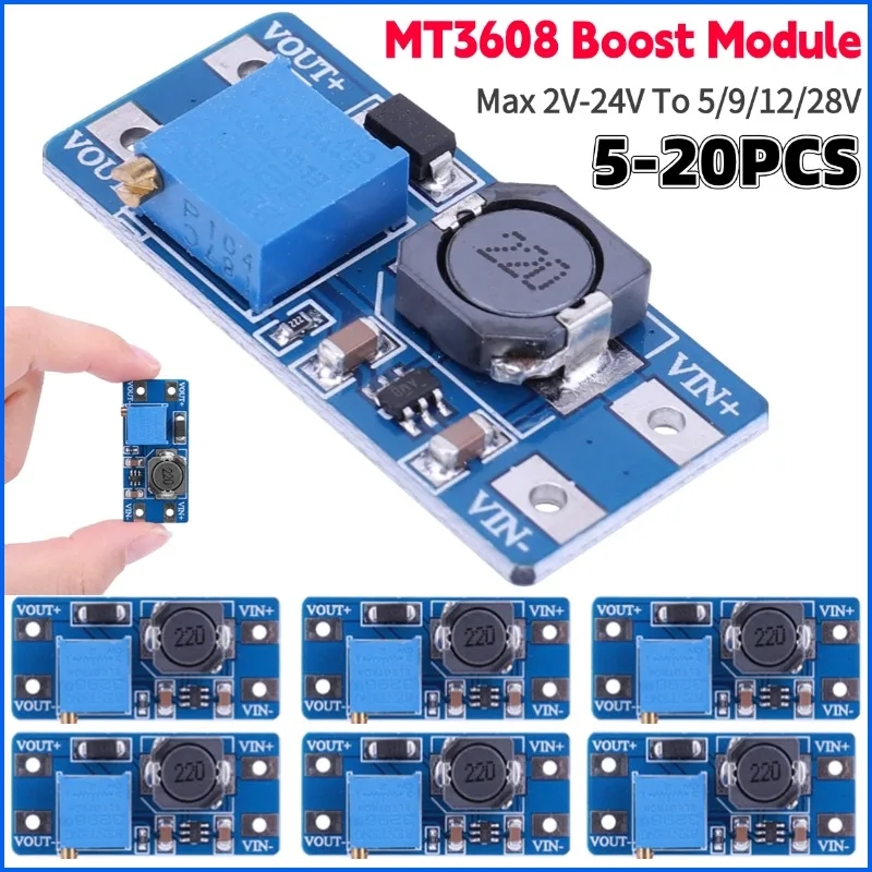 5-20Pcs MT3608 Adju… - image