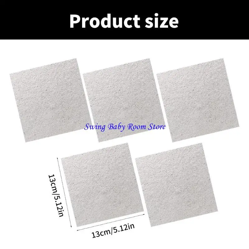 Pacote k1ad 5 folhas mica mica corte reparos eletrodomésticos Parte adequada para microondas secadoras