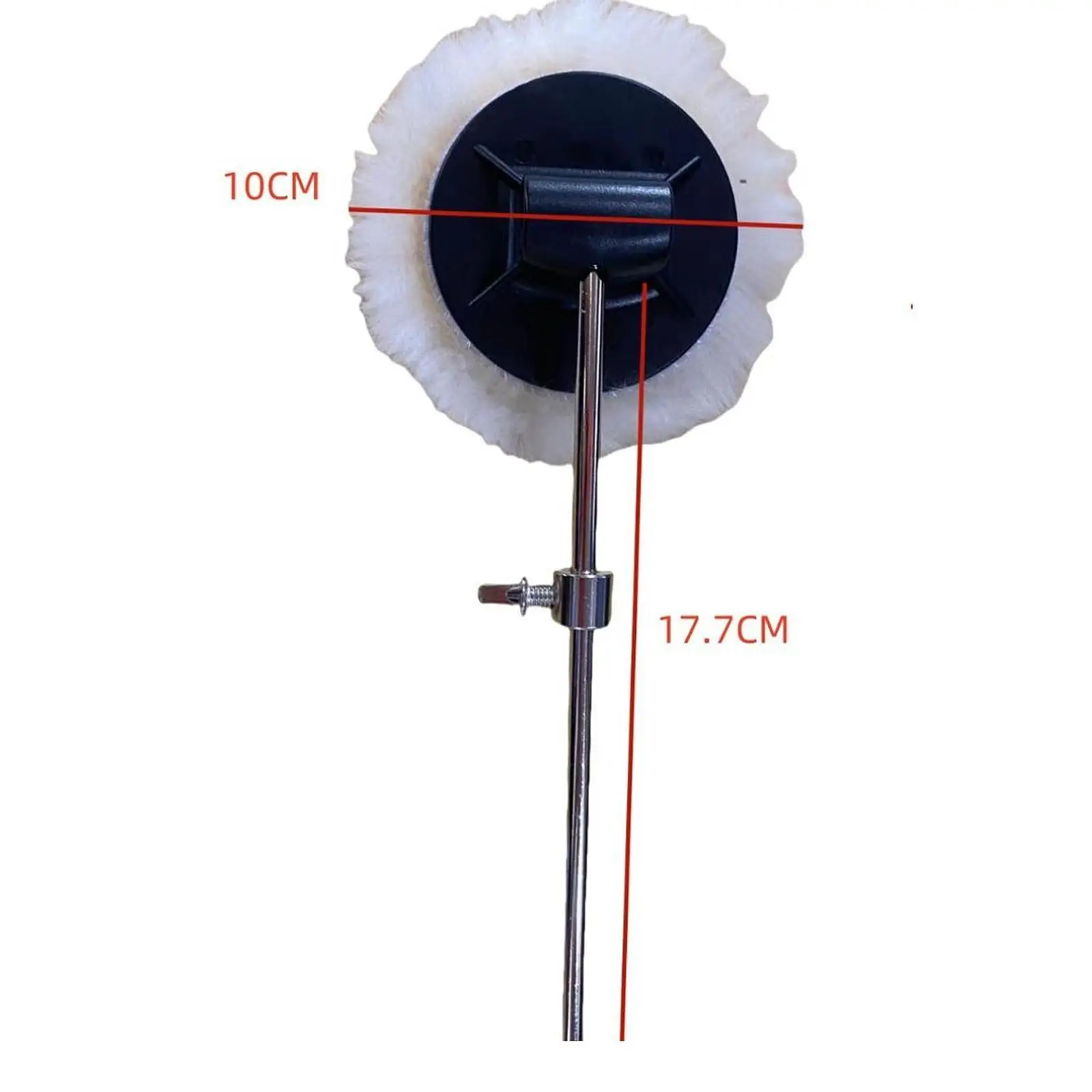 Lightweight Drum Pedal Beater with Ergonomic Handle for Beginner Jazz Drum Parts and Hardware Usage view 5