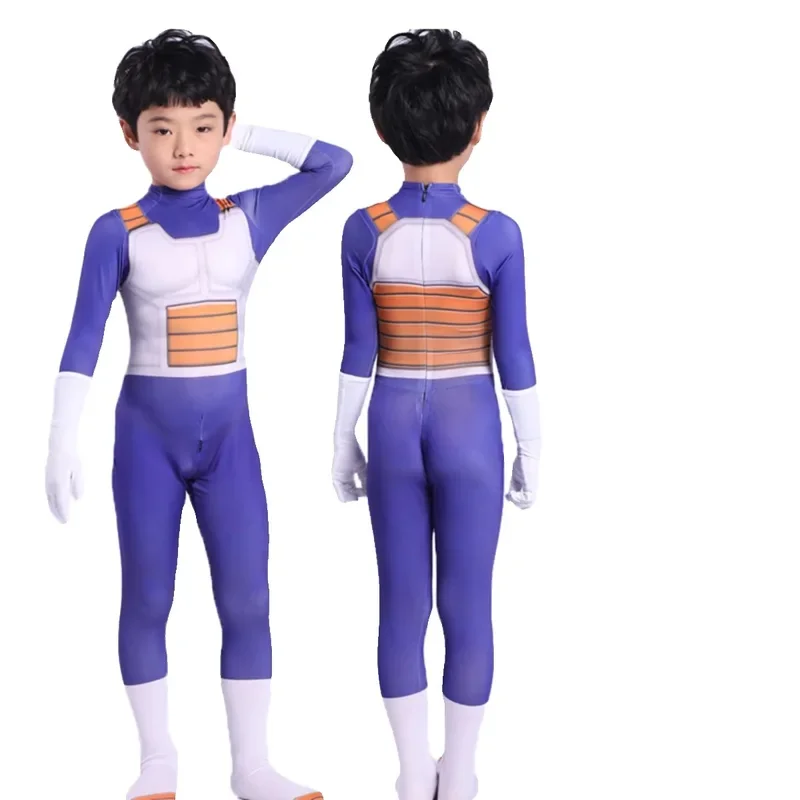 Blue Archive Cosplay Costume pour enfants et adultes, Goku, Vegeta-Boy, Smile Hero Jumpsuit, Finery fur s Up