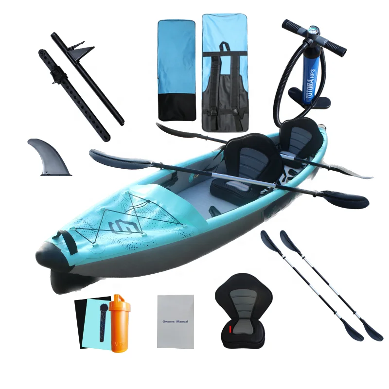 

Factory Direct Customized Inflatable Fishing Kayak With Pedal