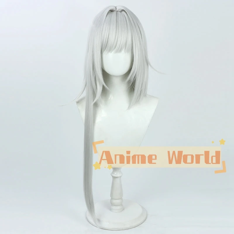 Arknights Kal'tsit Remnant Cosplay Wig Halloween Synthetic Hair Heat