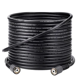 1pc of High Pressure Washer Hose 4000 PSI X 1/4 Inch, Kink Resistant Power Washers Hose Replacement, M22-14mm Brass Thread