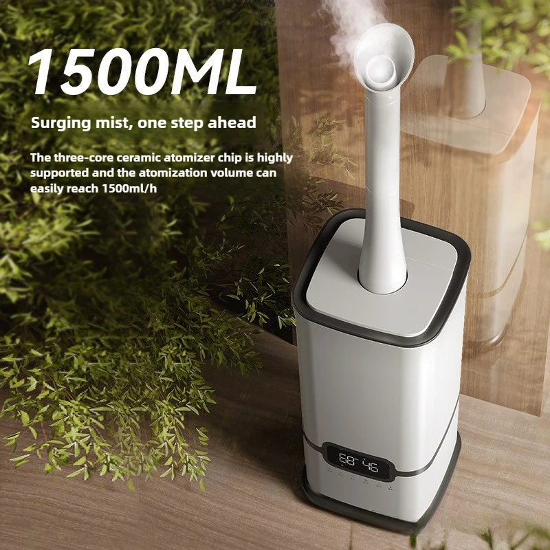 16L  Large Industrial Humidifier for Bedroom Powerful Moisture Output Quiet Operation