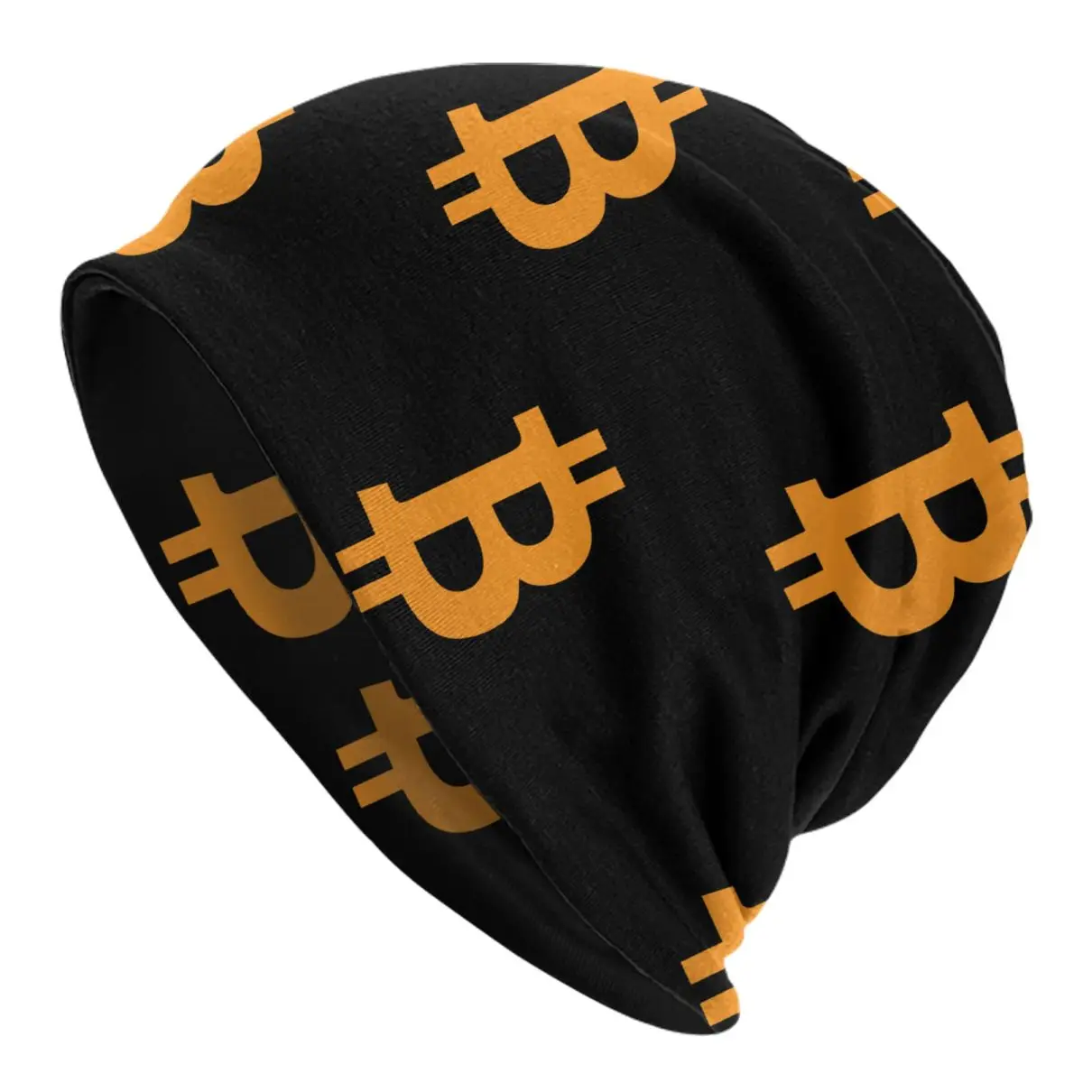 Bitcoin Cryptocurrency - Bitcoin BTC Men Women Adult Beanies Caps Knitting Bonnet Hat Warm Hip Hop Autumn Winter Skullies Hats