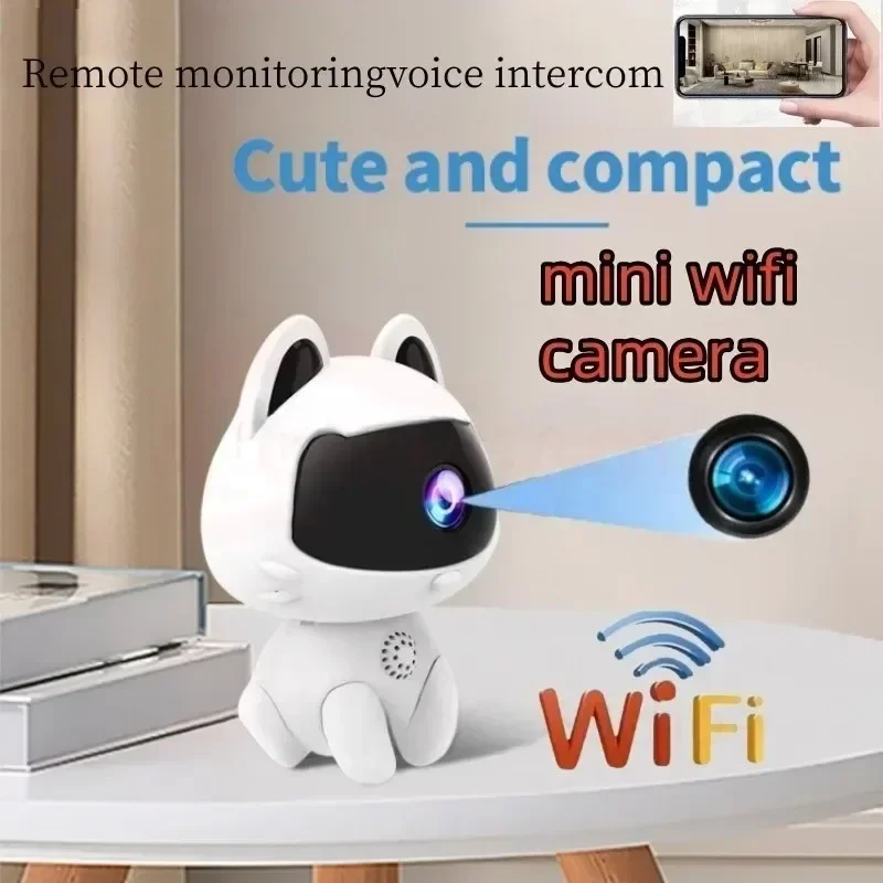 3MP Intelligent night vision two-way audio voice intercom wifi remote night vision pet cat home indoor baby monitoring camera