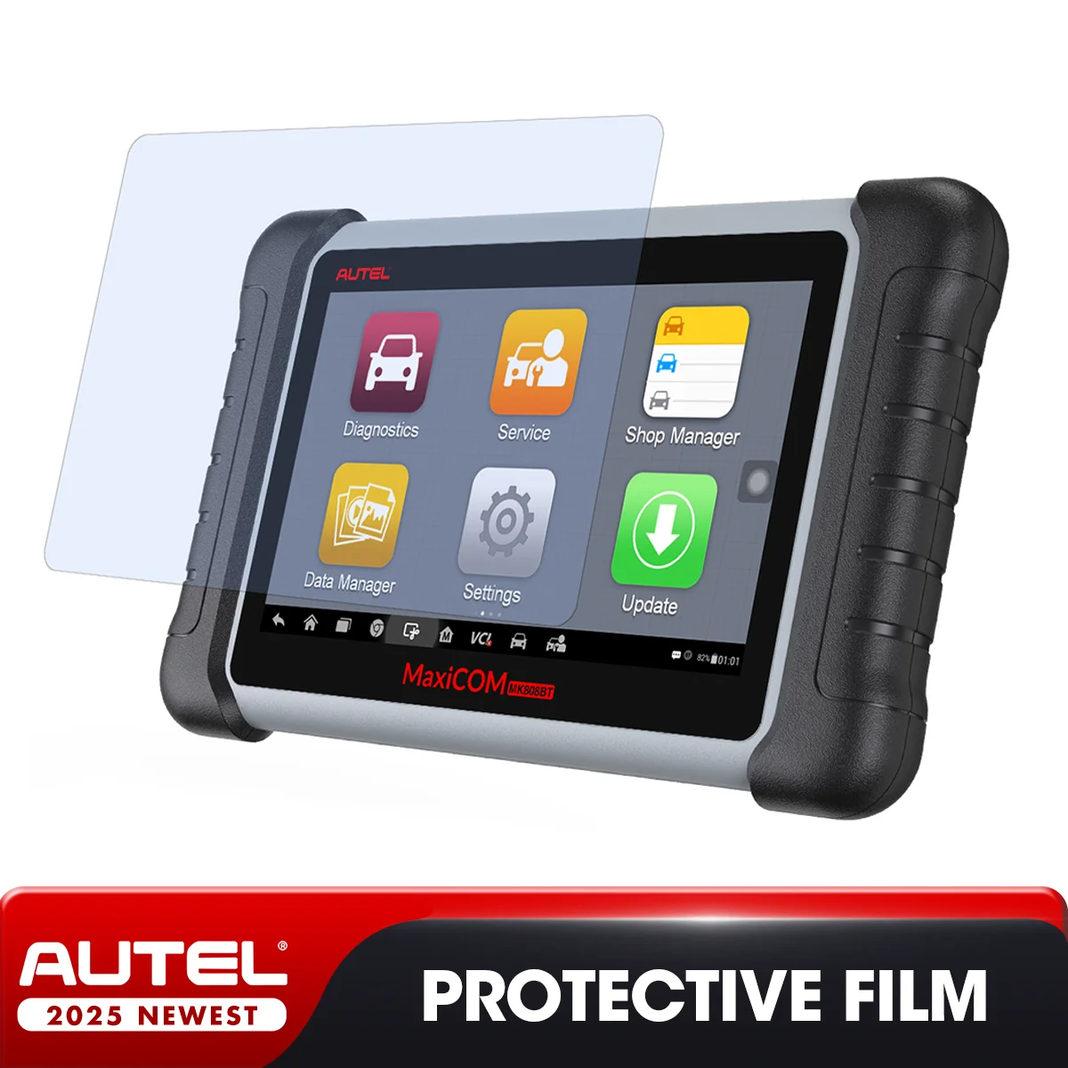 Autel Protective Film 7-inch Screen Protector Replacement Compatible For MK808BT/MK808/MP808/DS808/IM508/MK808TS/MP808TS